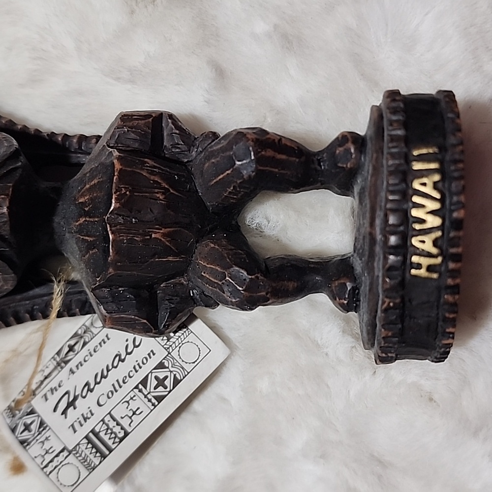 LUCKY TIKI FIGURINE WITH TAG. - Picture 3 of 8